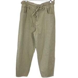 7 FOR ALL MANKIND HIGH WAISTED  DENIM PANTS, SIZE 31